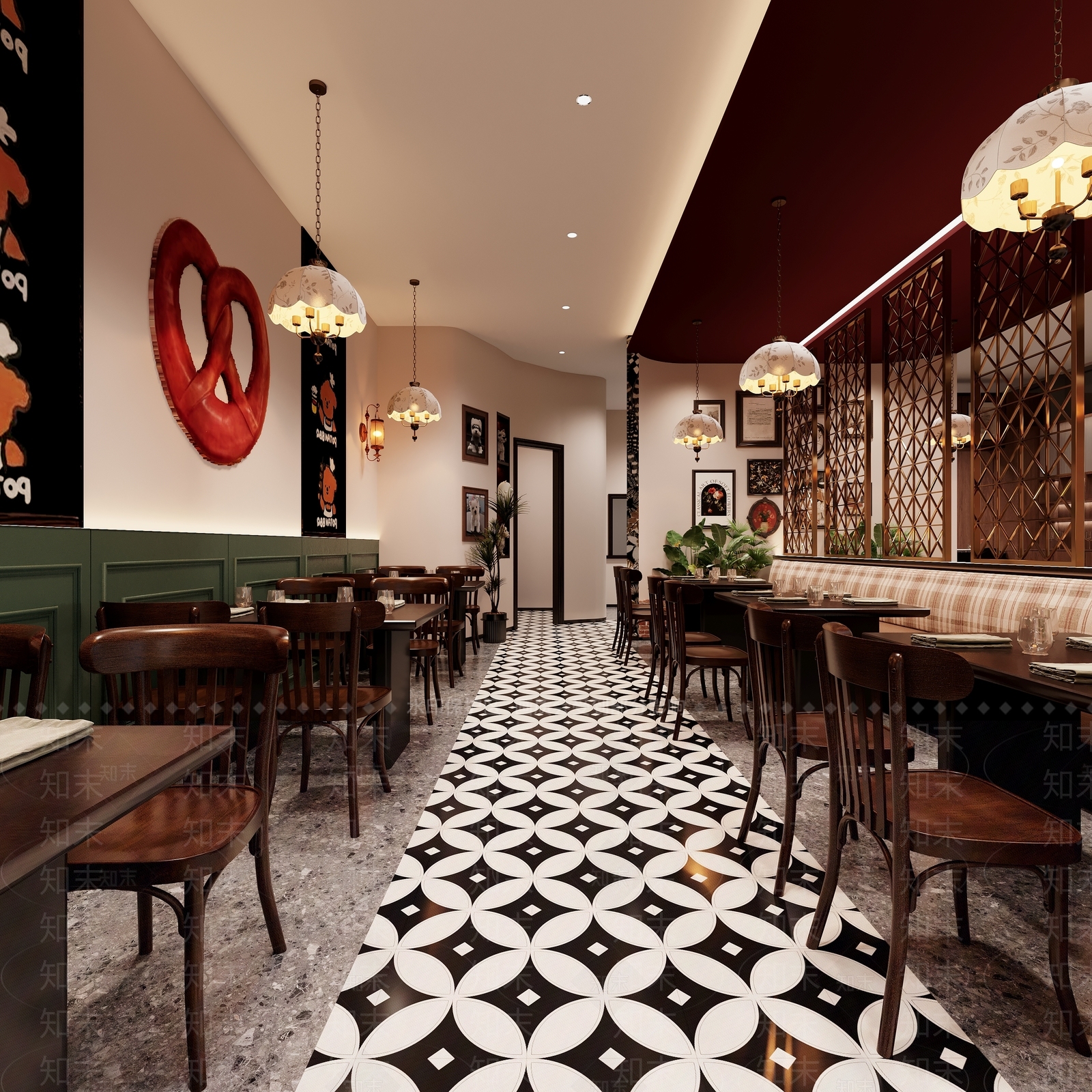 美式宠物店3D模型下载【ID:1221700709】