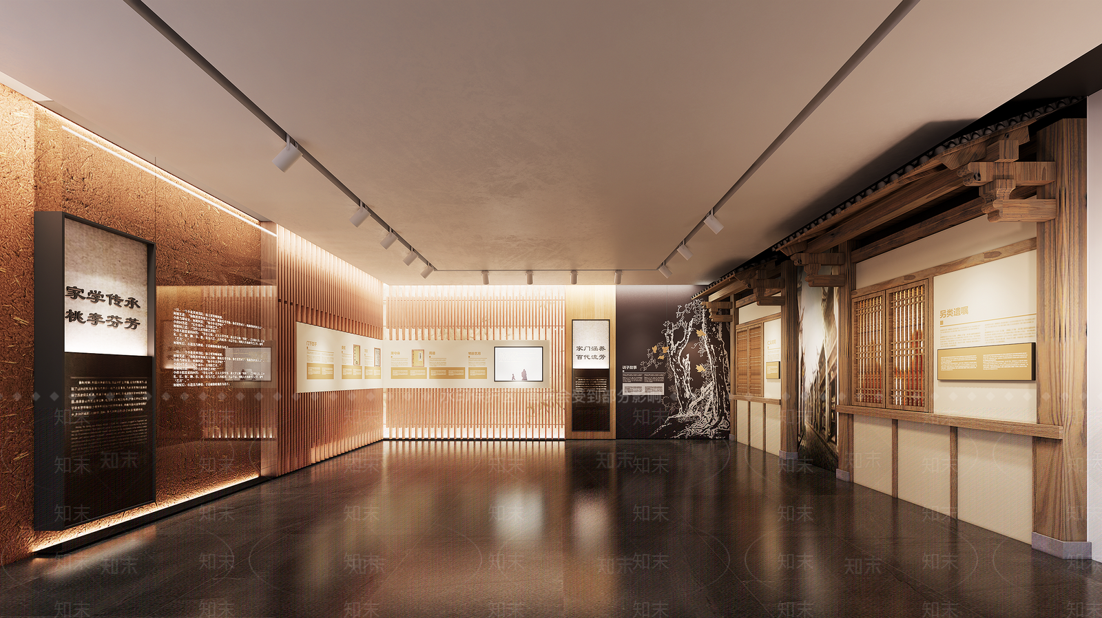 新中式中式博物馆SU模型下载【ID:1202071118】