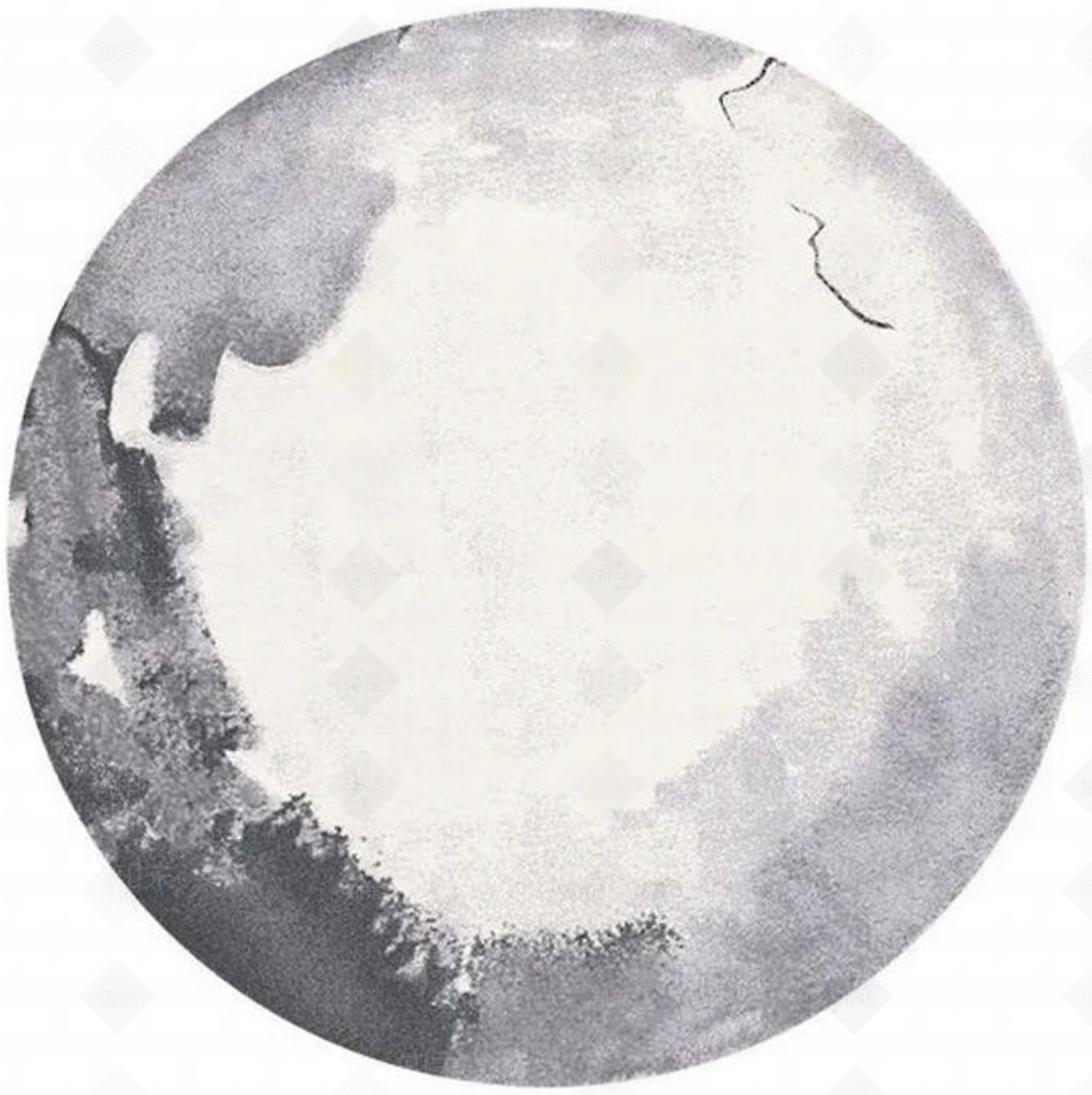新中式禅意圆形地毯贴图下载【ID:1202074293】