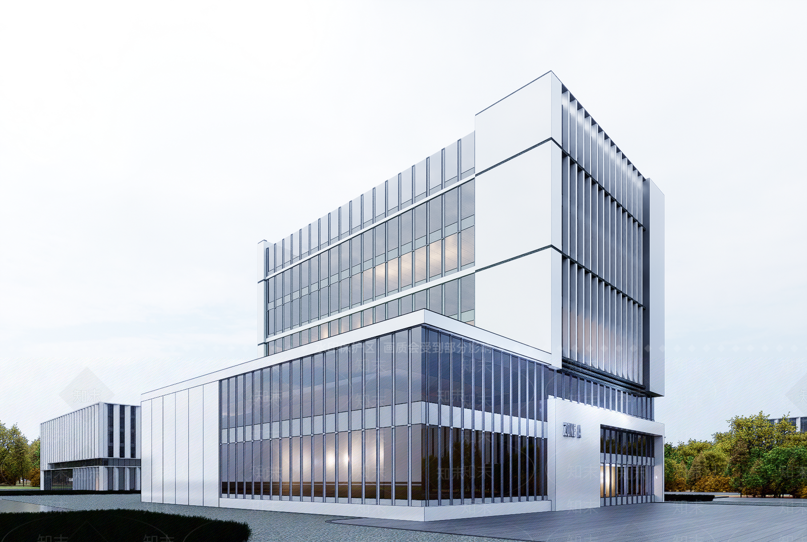 现代厂房SU模型下载【ID:1202081472】