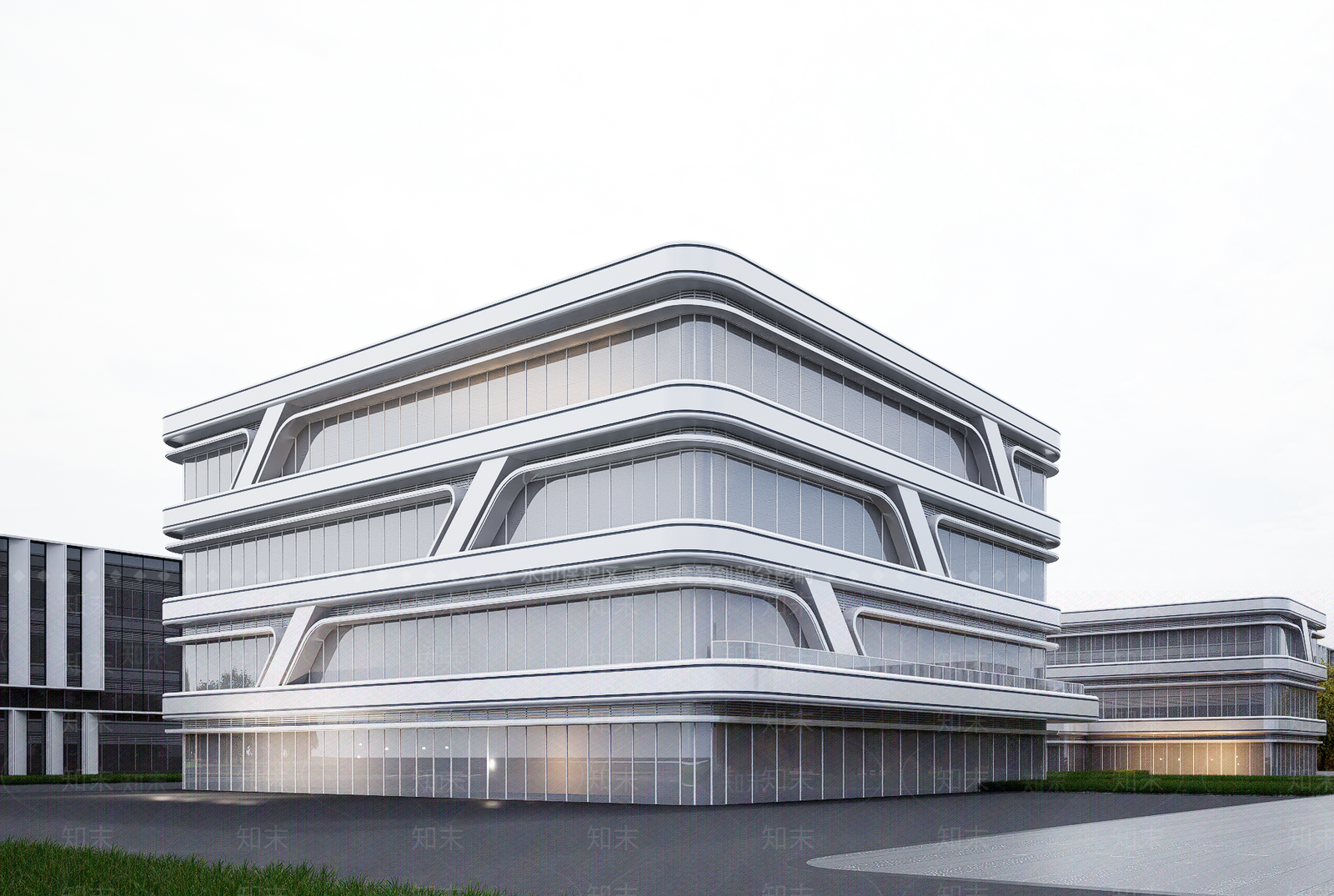 现代厂房SU模型下载【ID:1202081521】