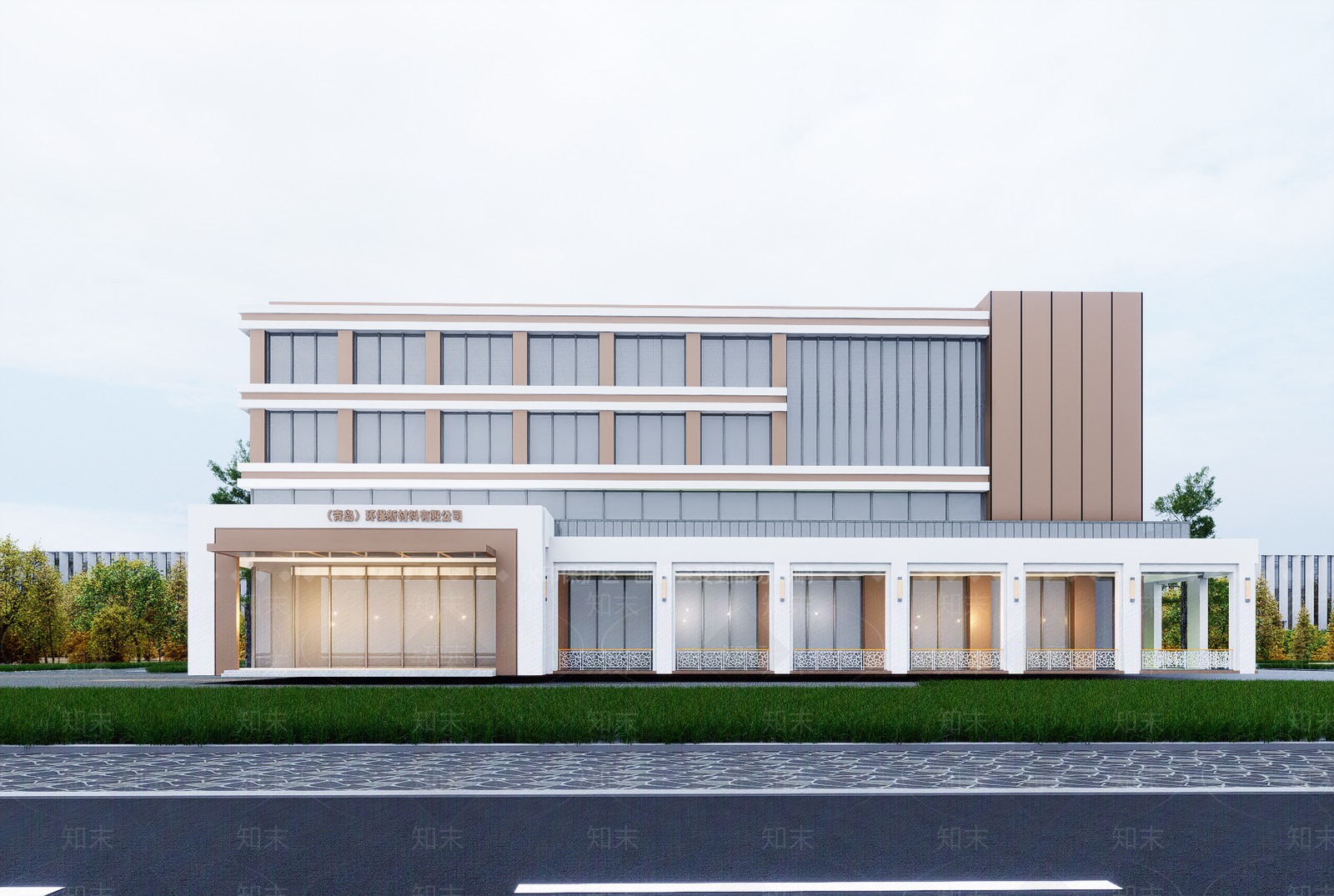 现代厂房SU模型下载【ID:1202084192】