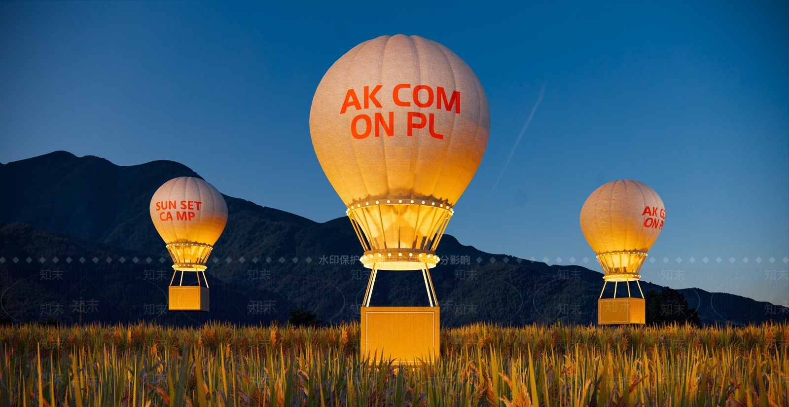 现代其他景观小品SU模型下载【ID:1202102577】