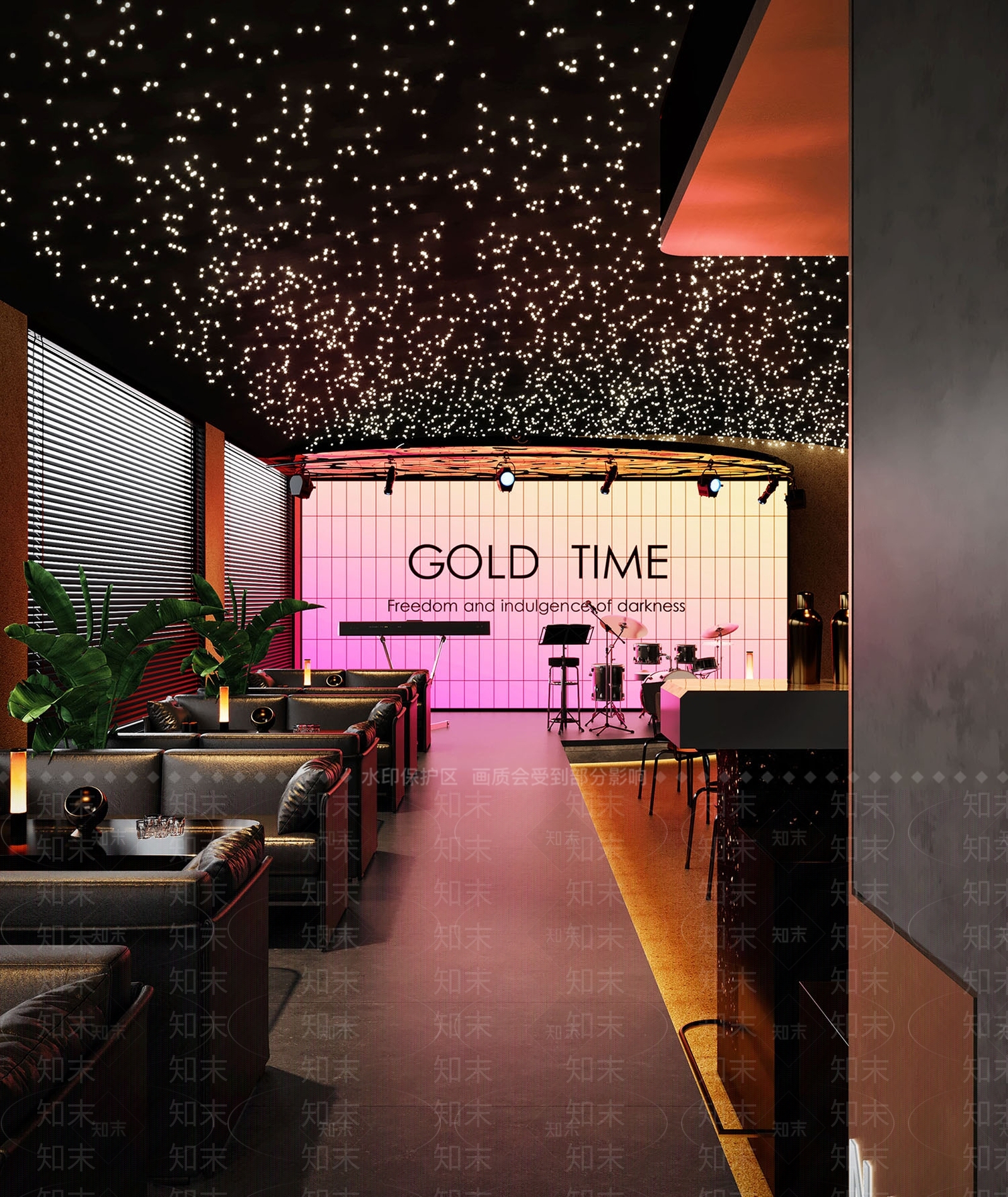 现代酒吧3D模型下载【ID:1202109624】