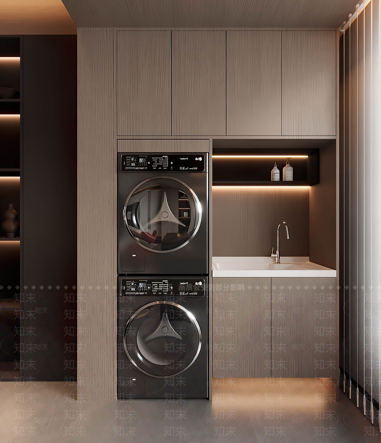 现代意式阳台3D模型下载【ID:1202220230】