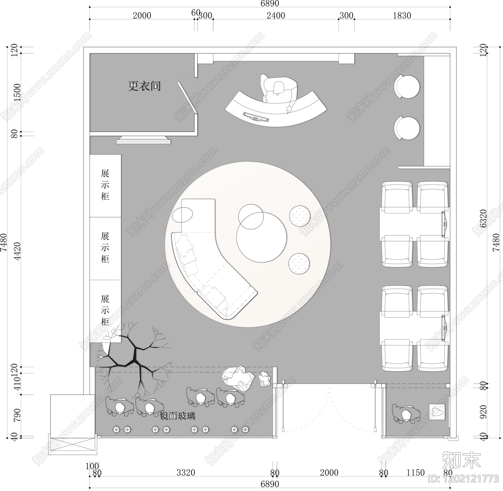 工装平面图施工图下载【ID:1202121773】