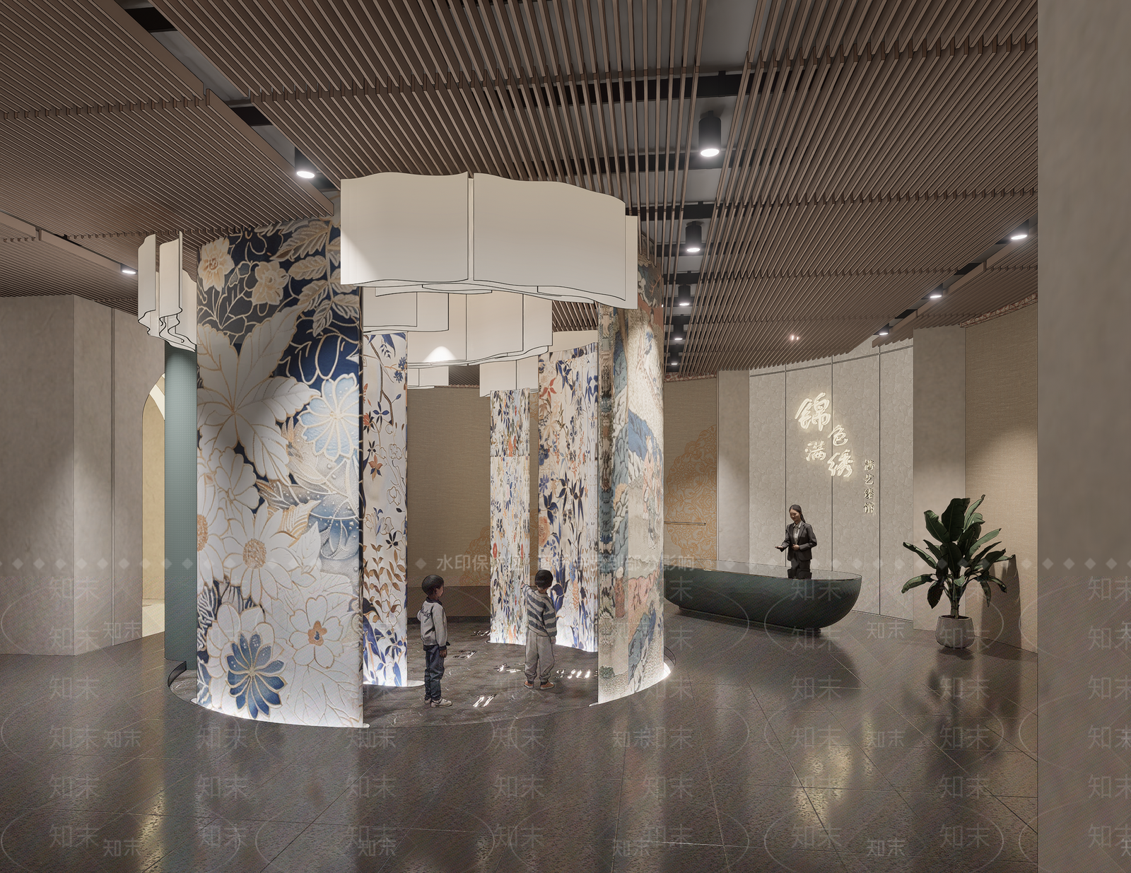 中式新中式博物馆SU模型下载【ID:1202130975】