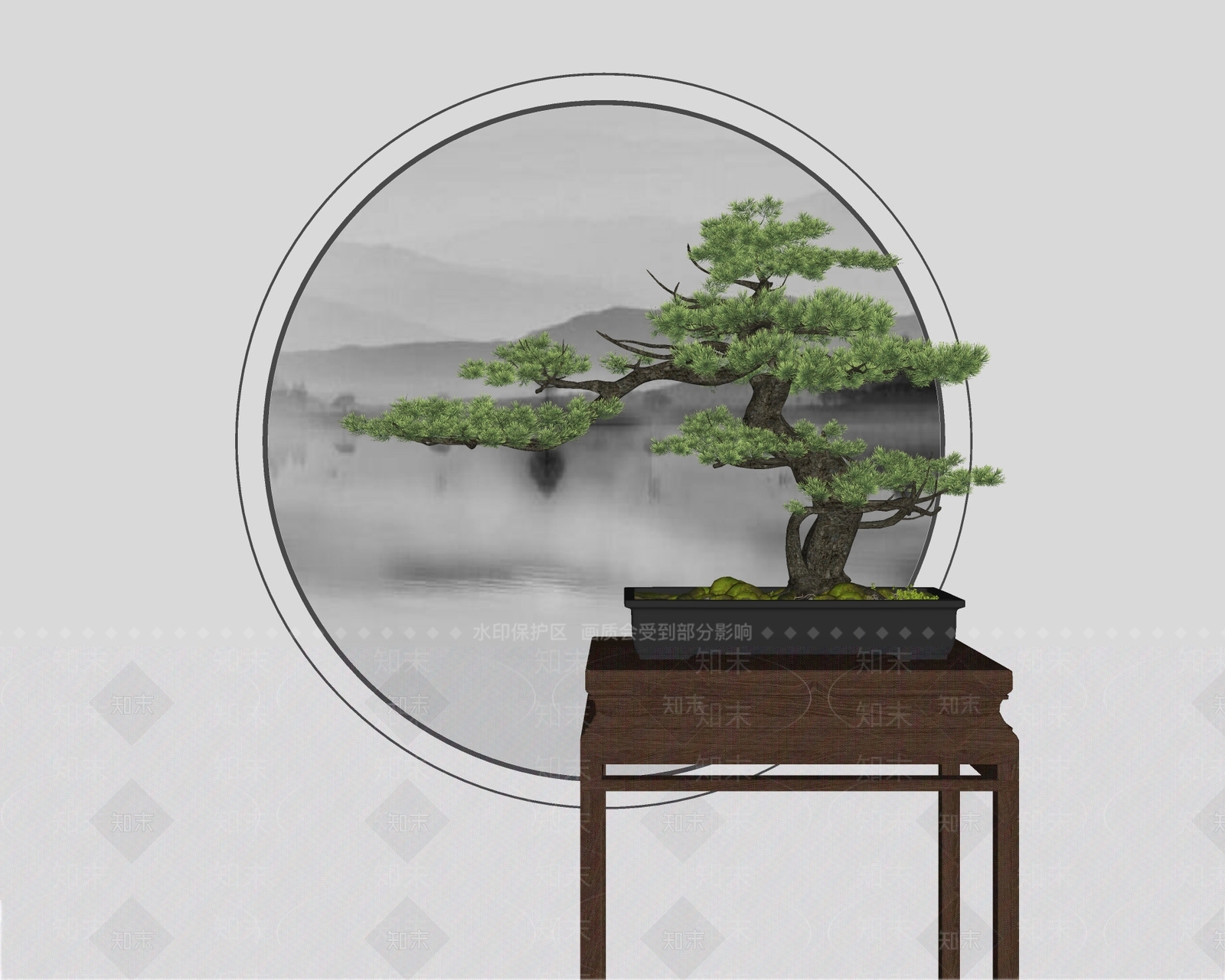 盆栽SU模型下载【ID:1202137257】
