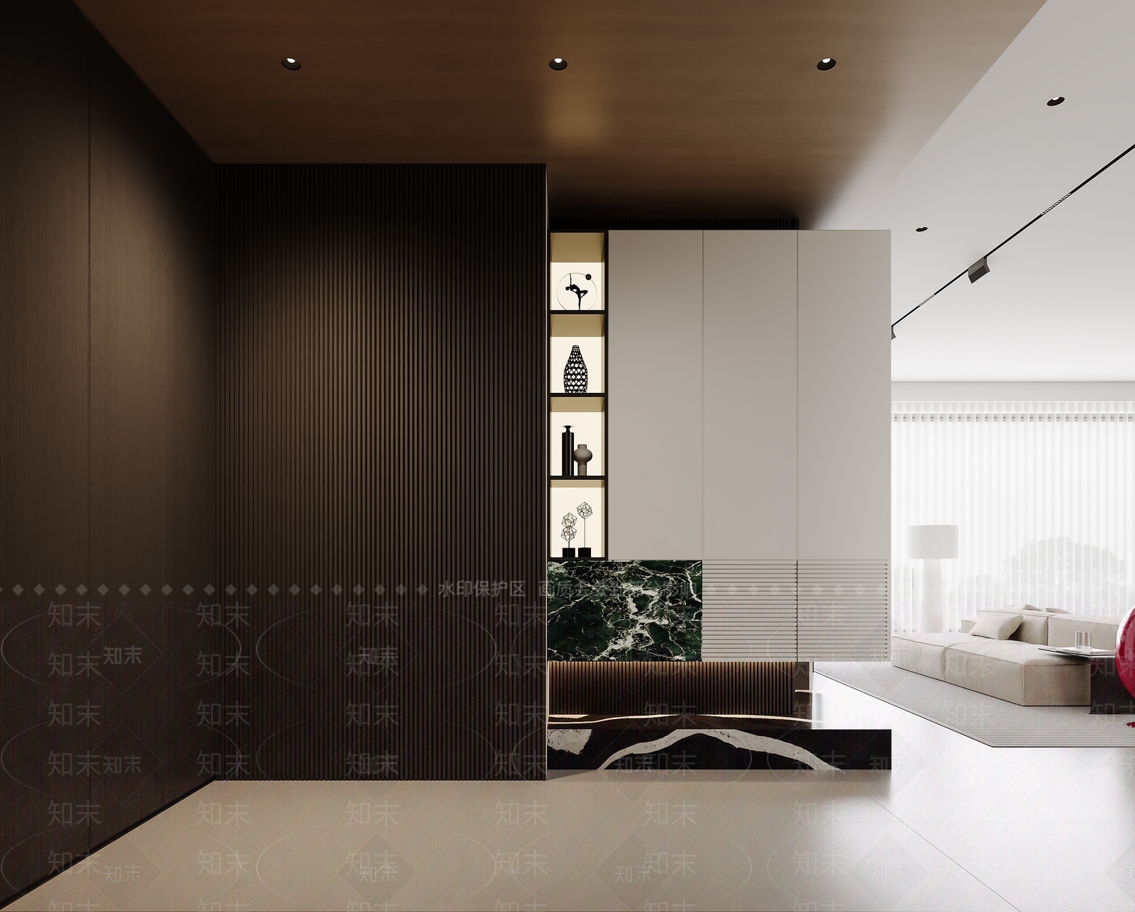 现代家居餐厅3D模型下载【ID:1222024601】