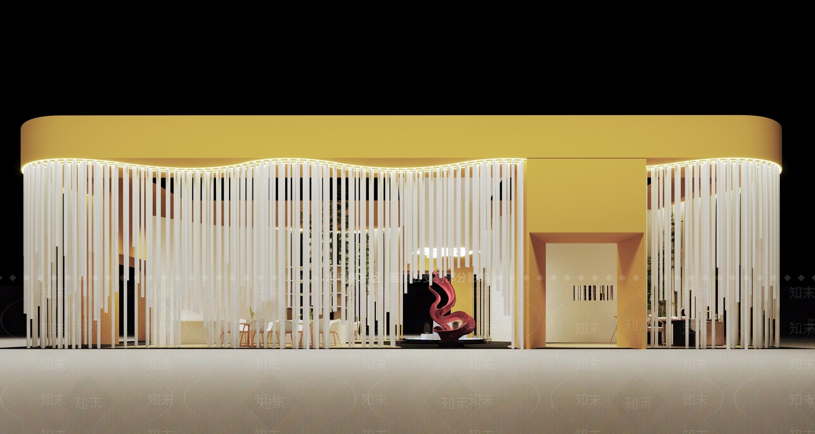 现代展厅3D模型下载【ID:1202148554】