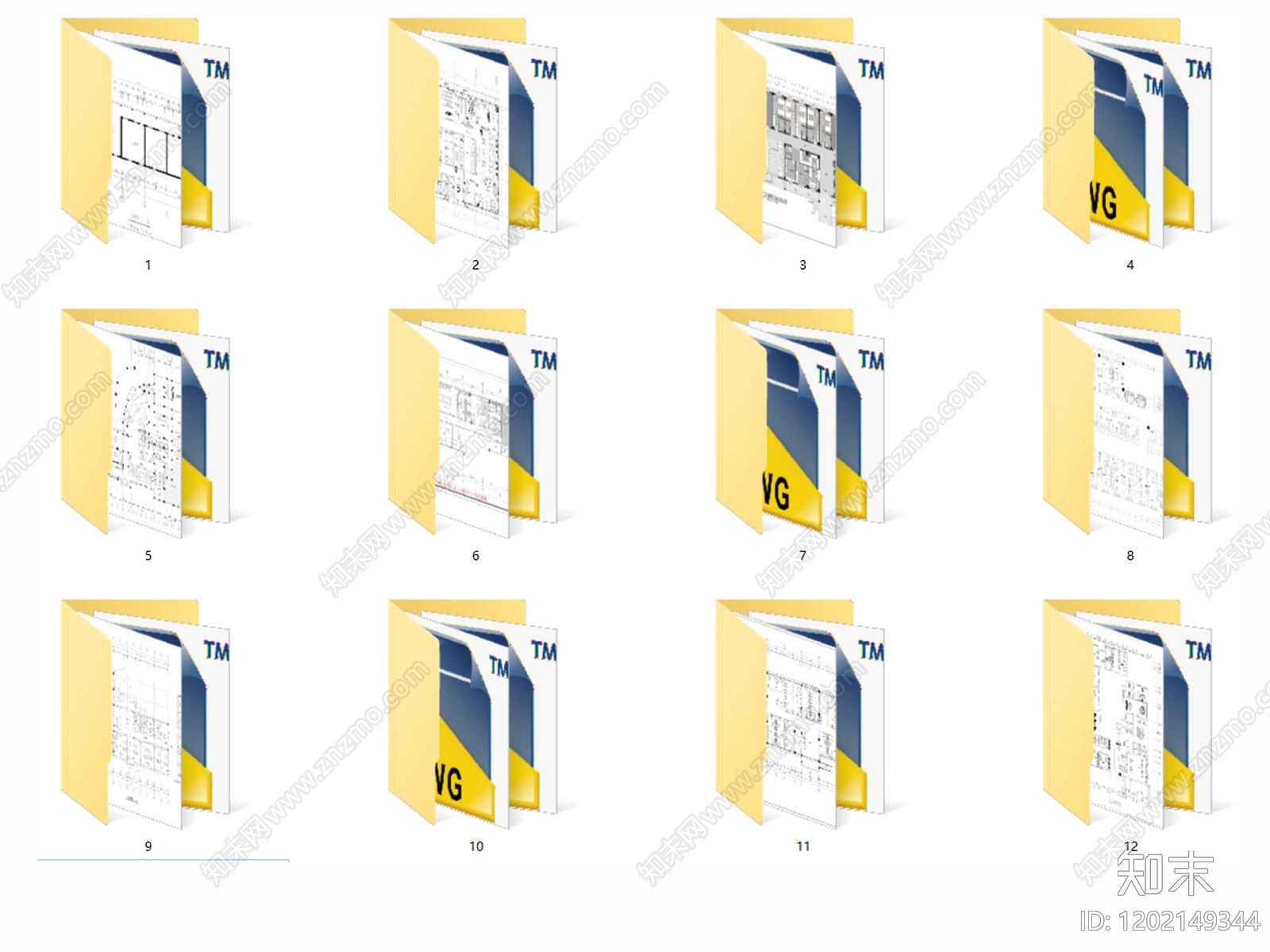 现代养老院cad施工图下载【ID:1202149344】