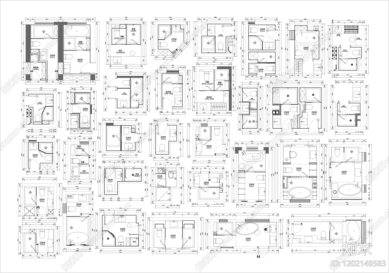平面布置图施工图下载【ID:1202149583】