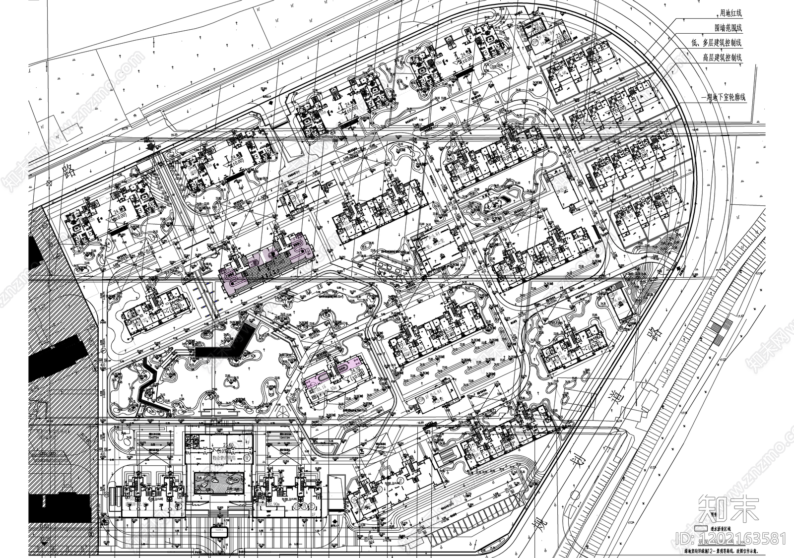 小区主入口施工图下载【ID:1202163581】