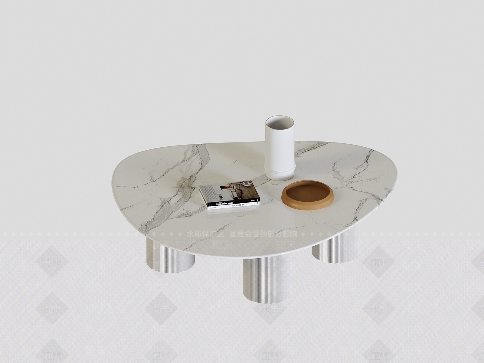 现代茶几3D模型下载【ID:1202163702】