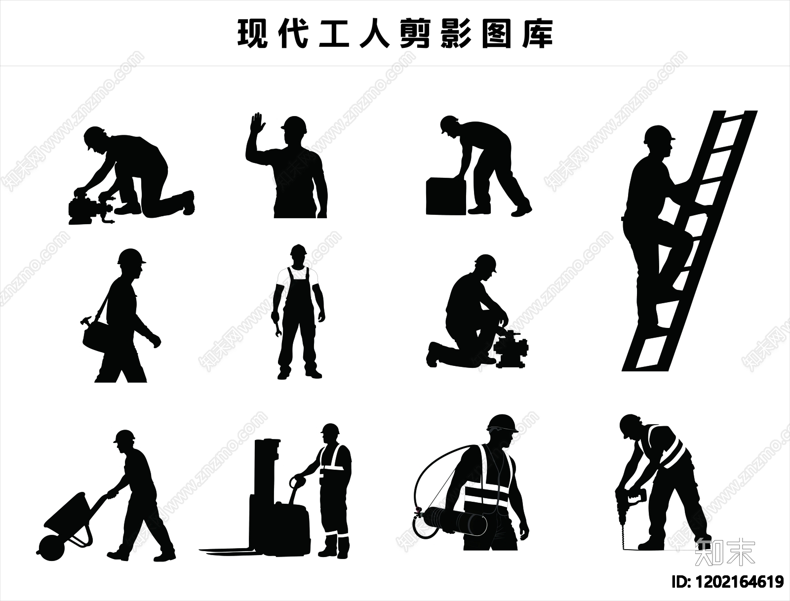 现代人物施工图下载【ID:1202164619】
