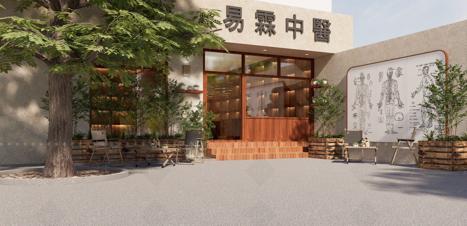 现代门头SU模型下载【ID:1205047391】