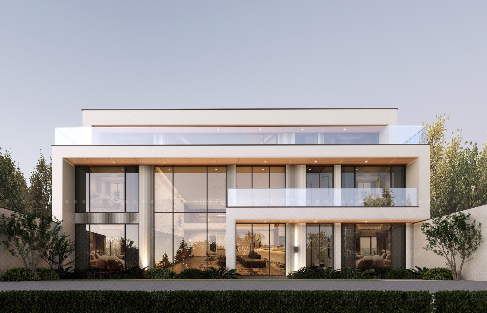 现代乡村民房SU模型下载【ID:1202579013】