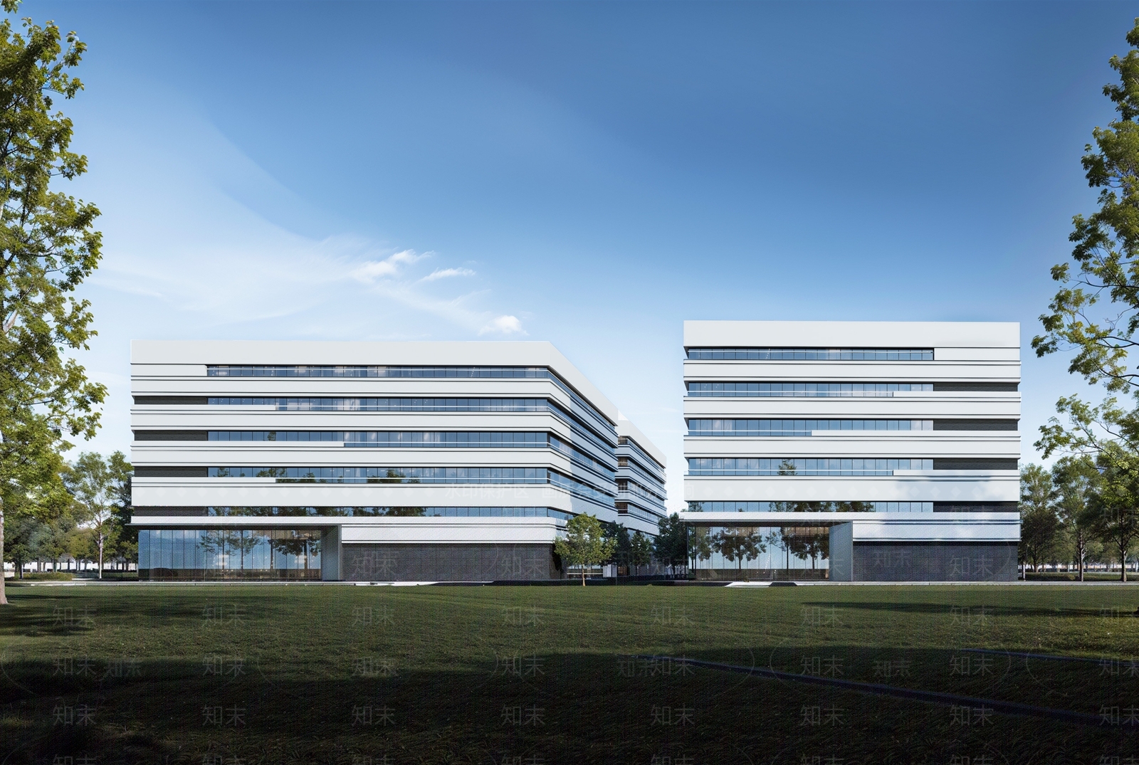 现代厂房SU模型下载【ID:1202179446】