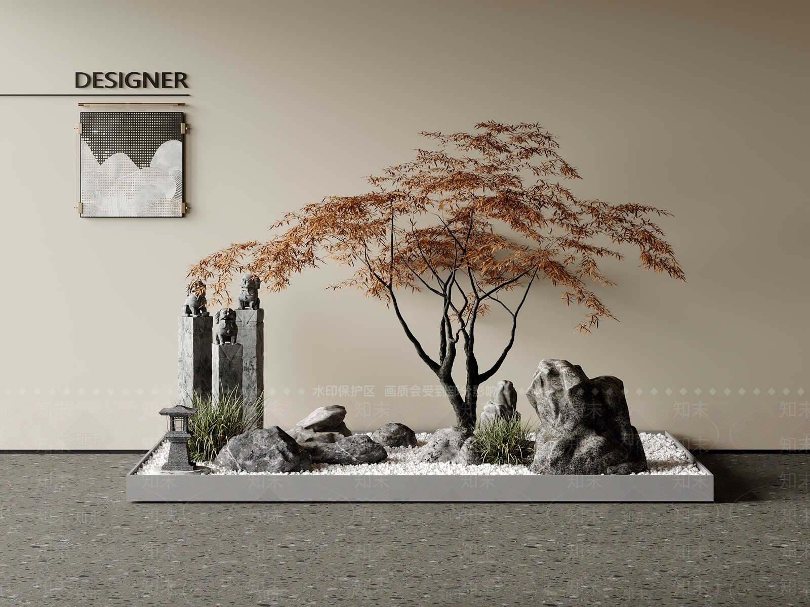 盆景3D模型下载【ID:1202184874】