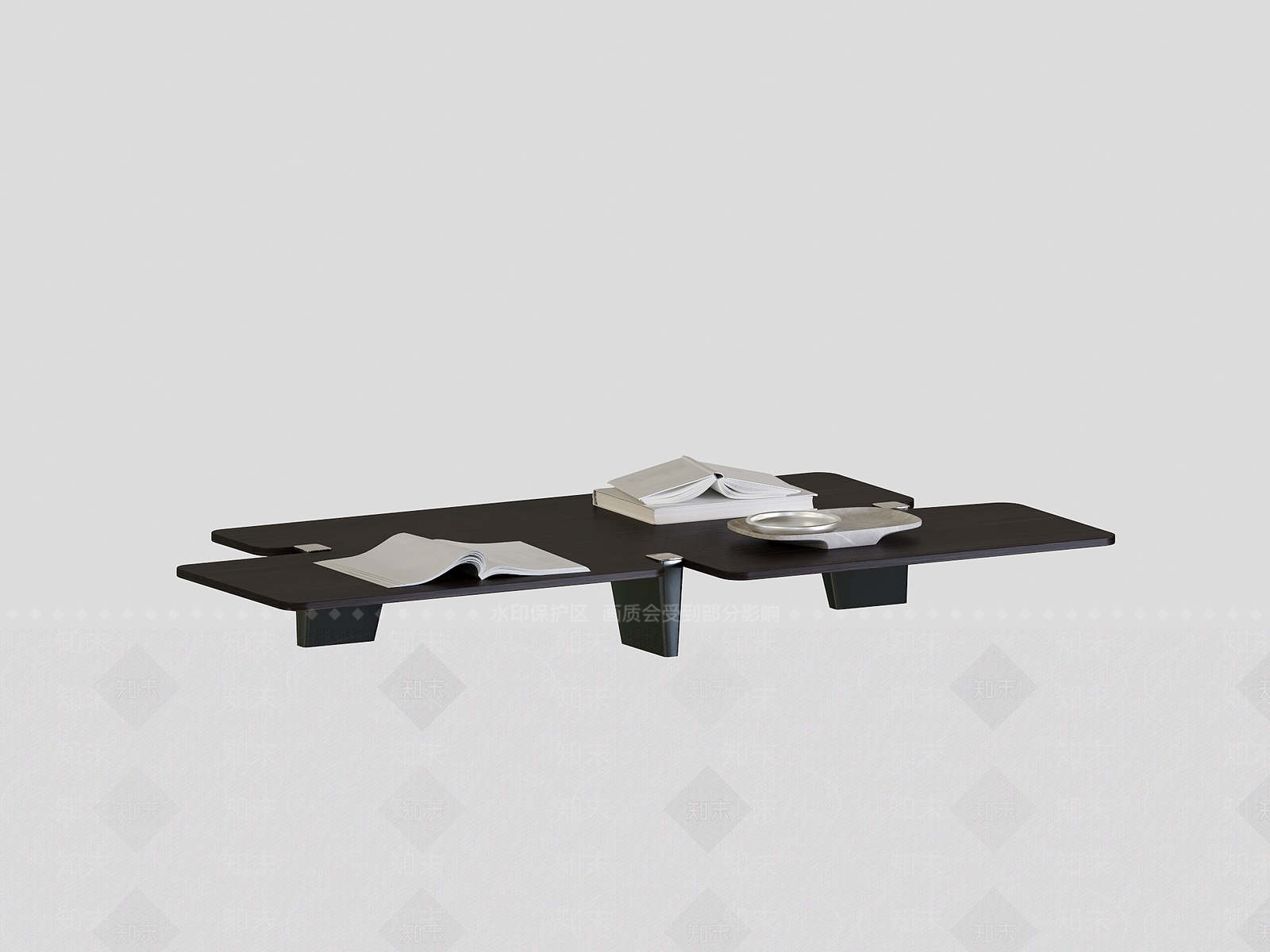 现代茶几3D模型下载【ID:1202186948】
