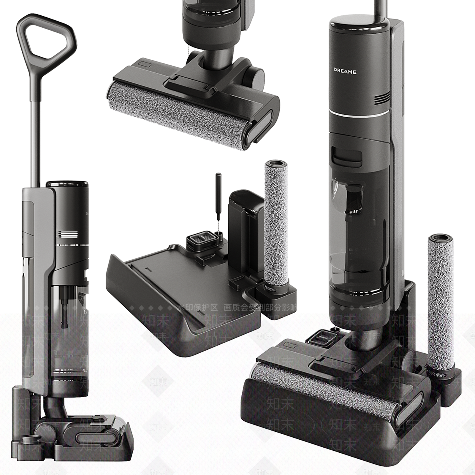 扫地机器人3D模型下载【ID:1202189842】