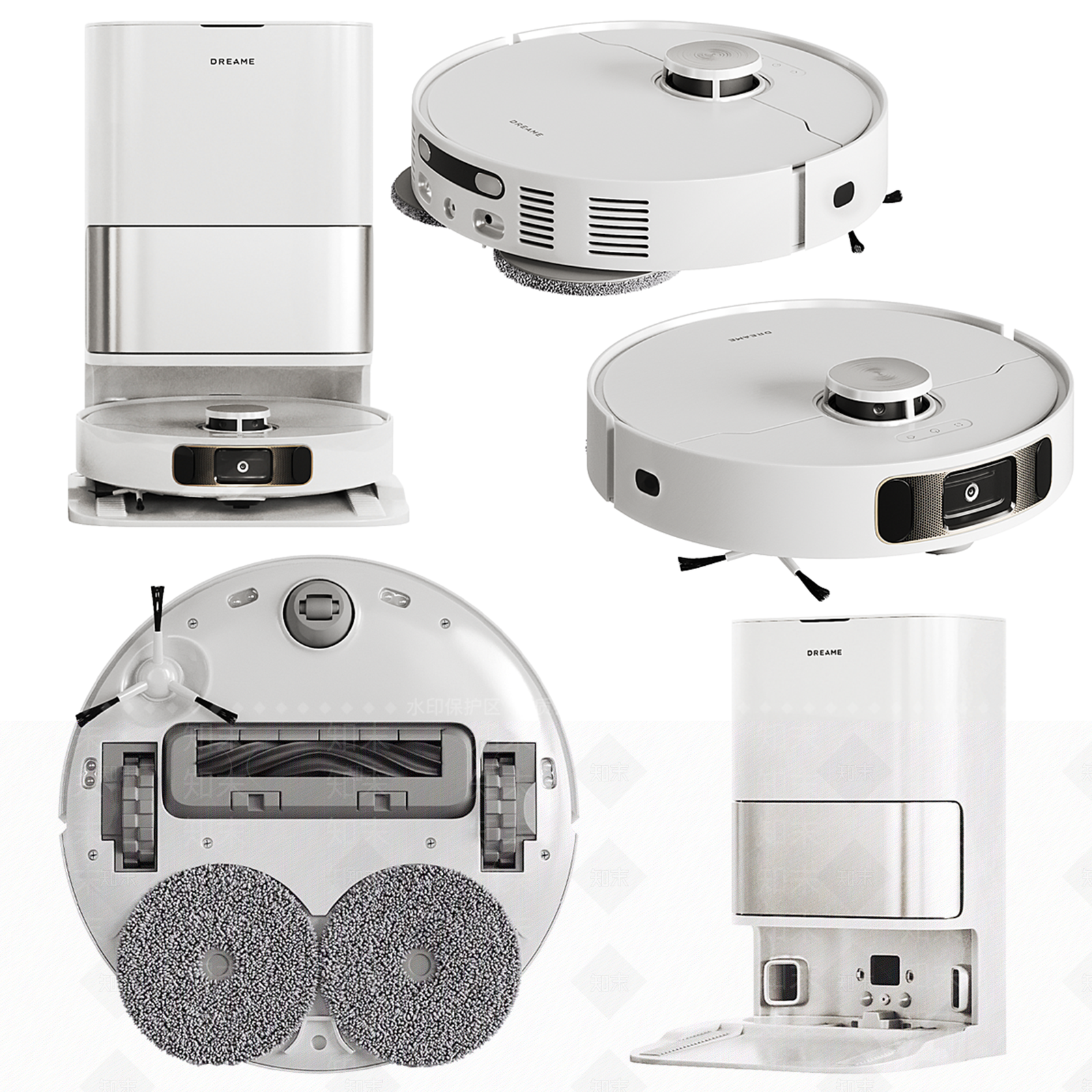 扫地机器人3D模型下载【ID:1202190202】