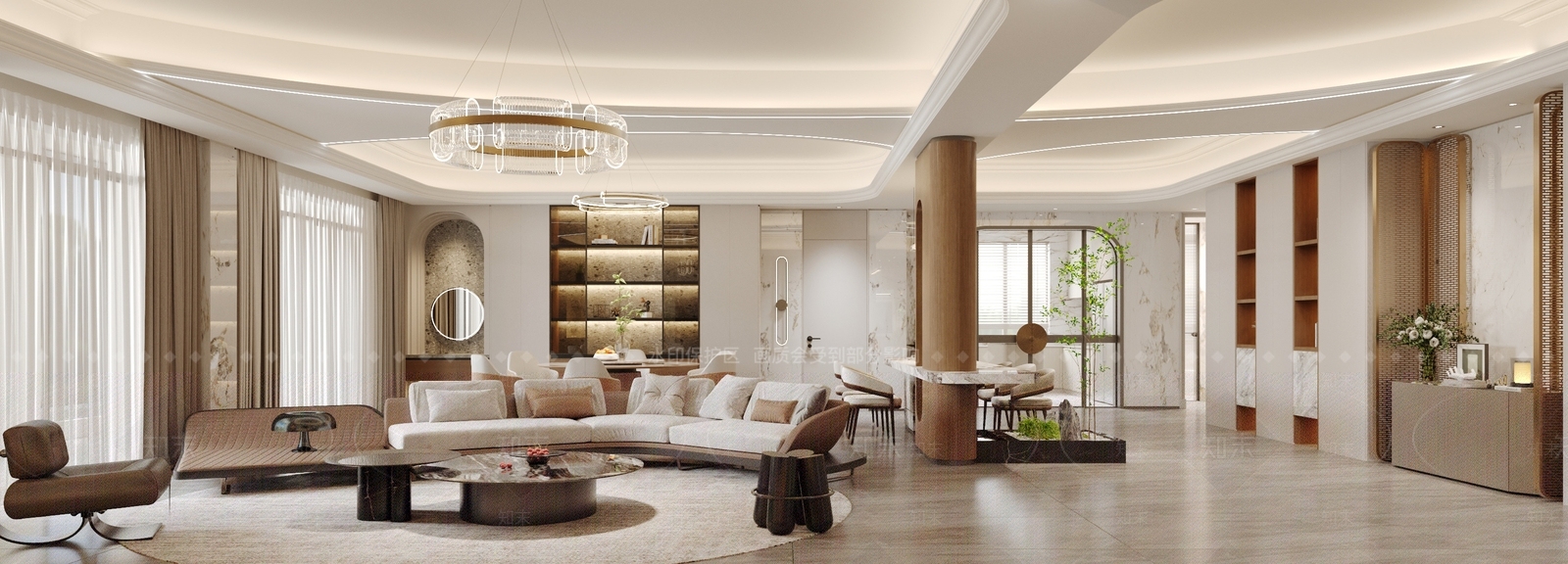 现代玄关3D模型下载【ID:1221995805】
