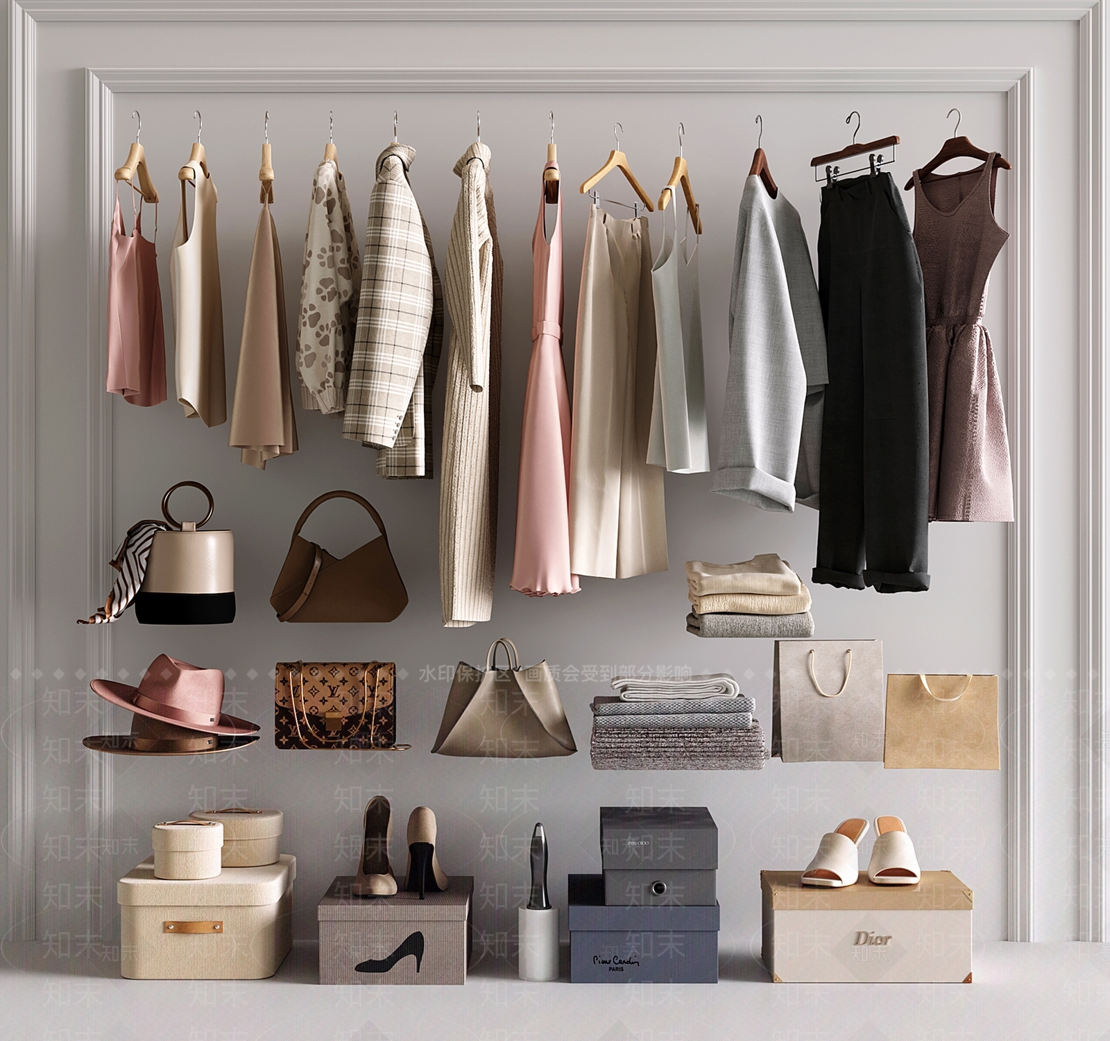 衣服3D模型下载【ID:1202208427】