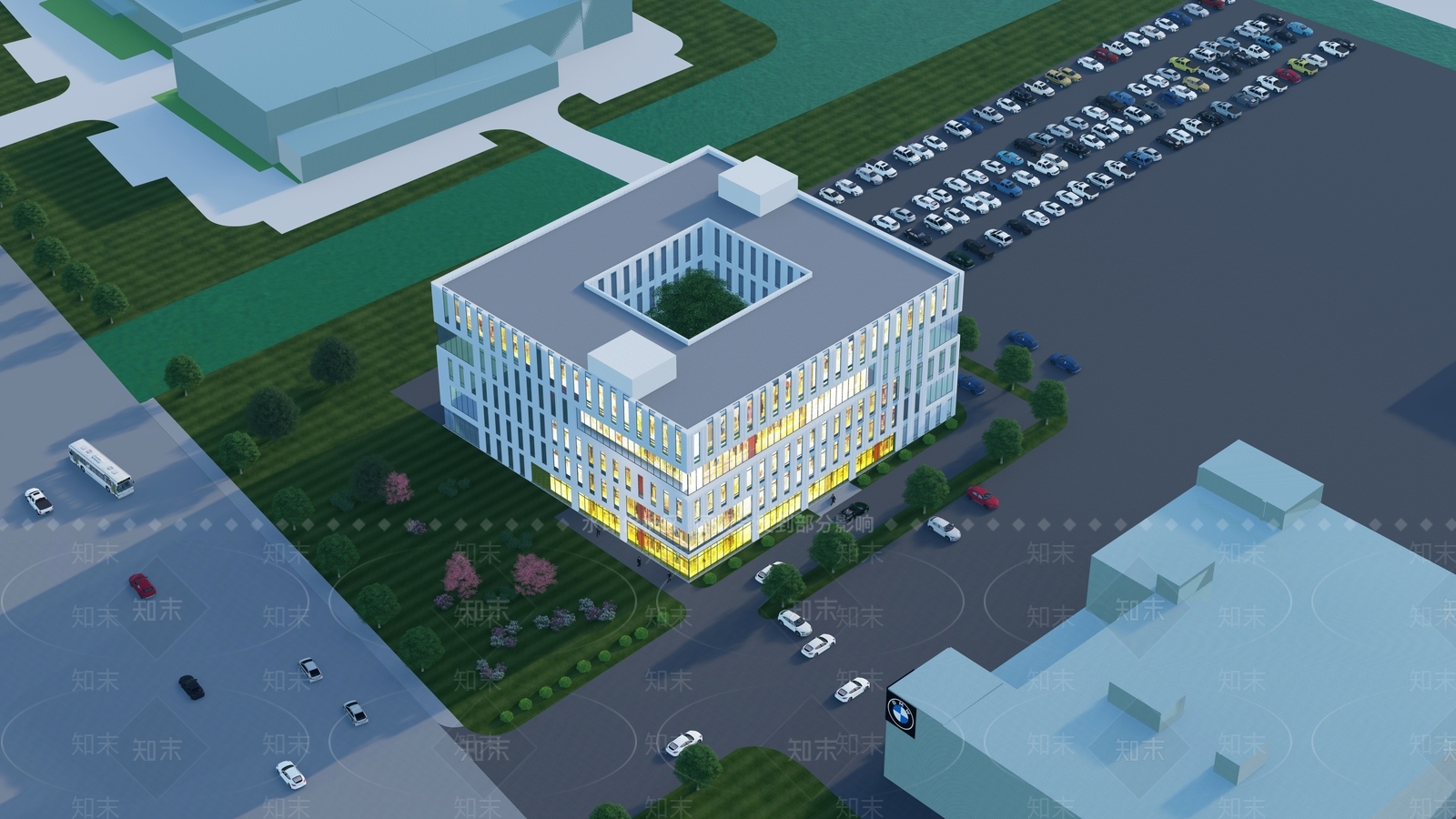 现代其他商业建筑SU模型下载【ID:1202459072】