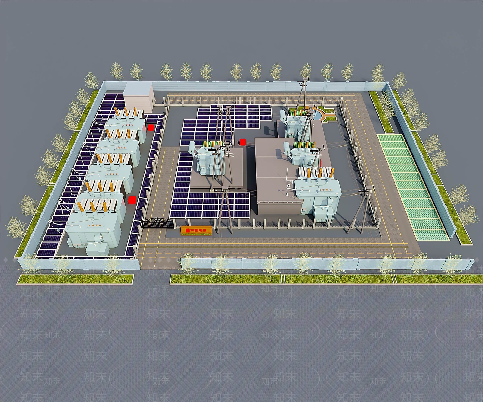 现代厂房3D模型下载【ID:1204197627】