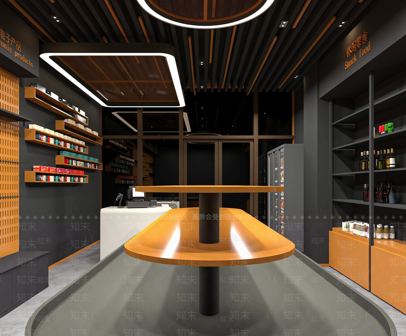 工业简约其他展厅3D模型下载【ID:1202226733】