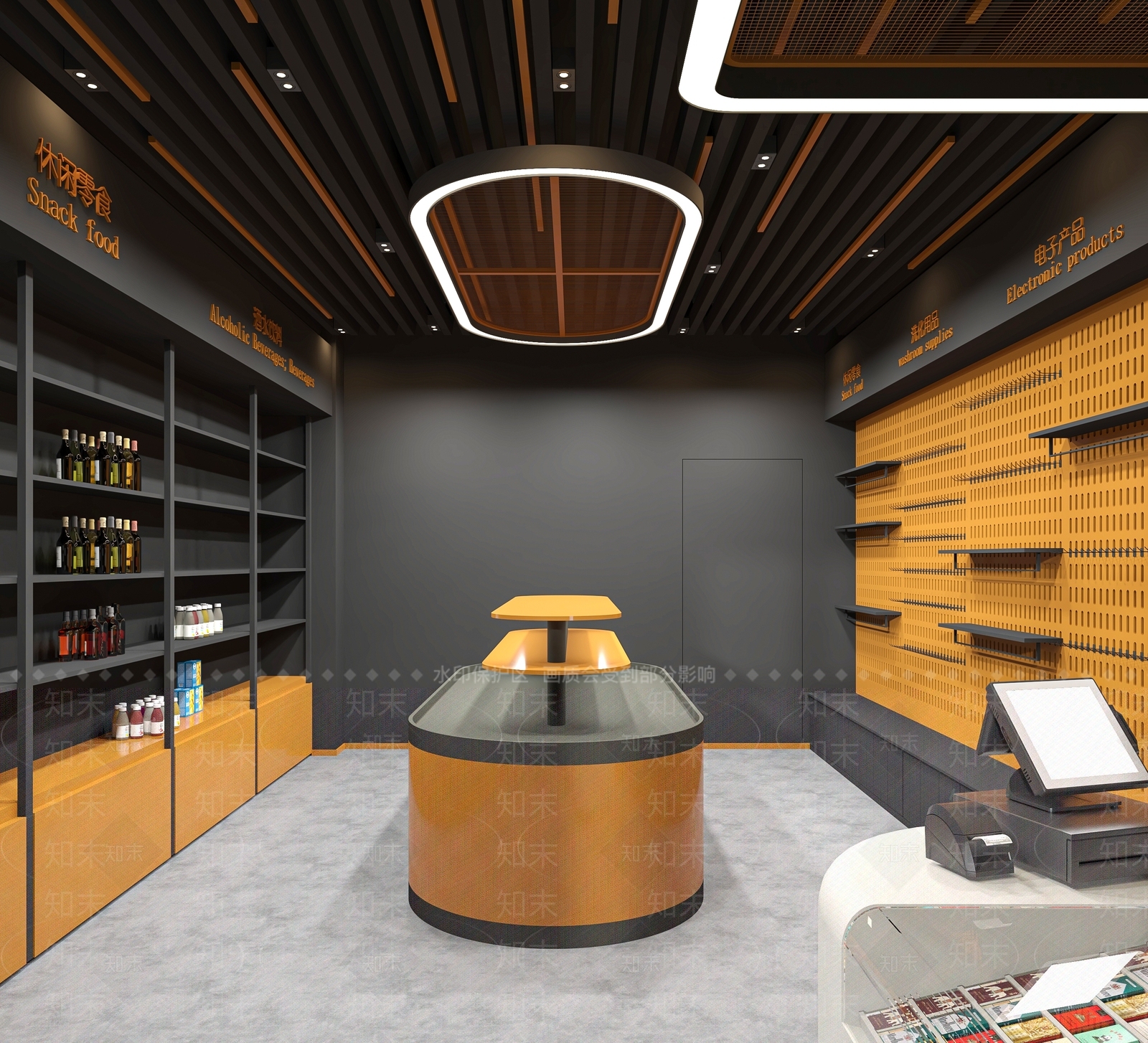 工业简约其他展厅3D模型下载【ID:1202226733】