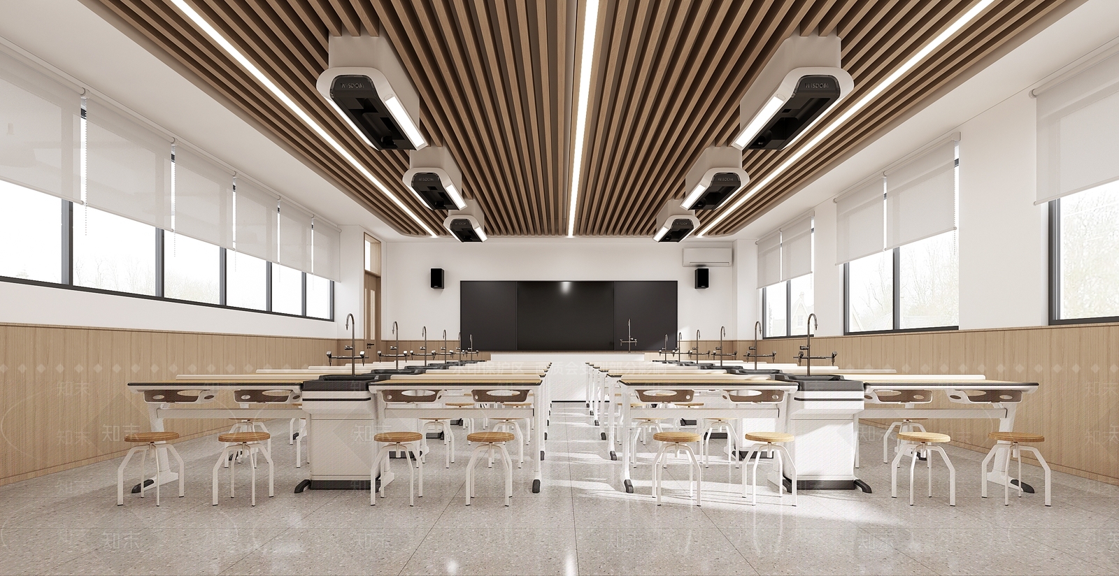 现代简约实验室3D模型下载【ID:1202228785】