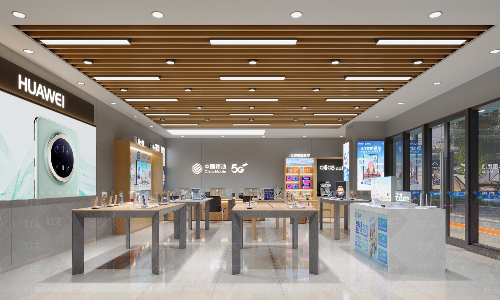 现代数码店3D模型下载【ID:1202229932】