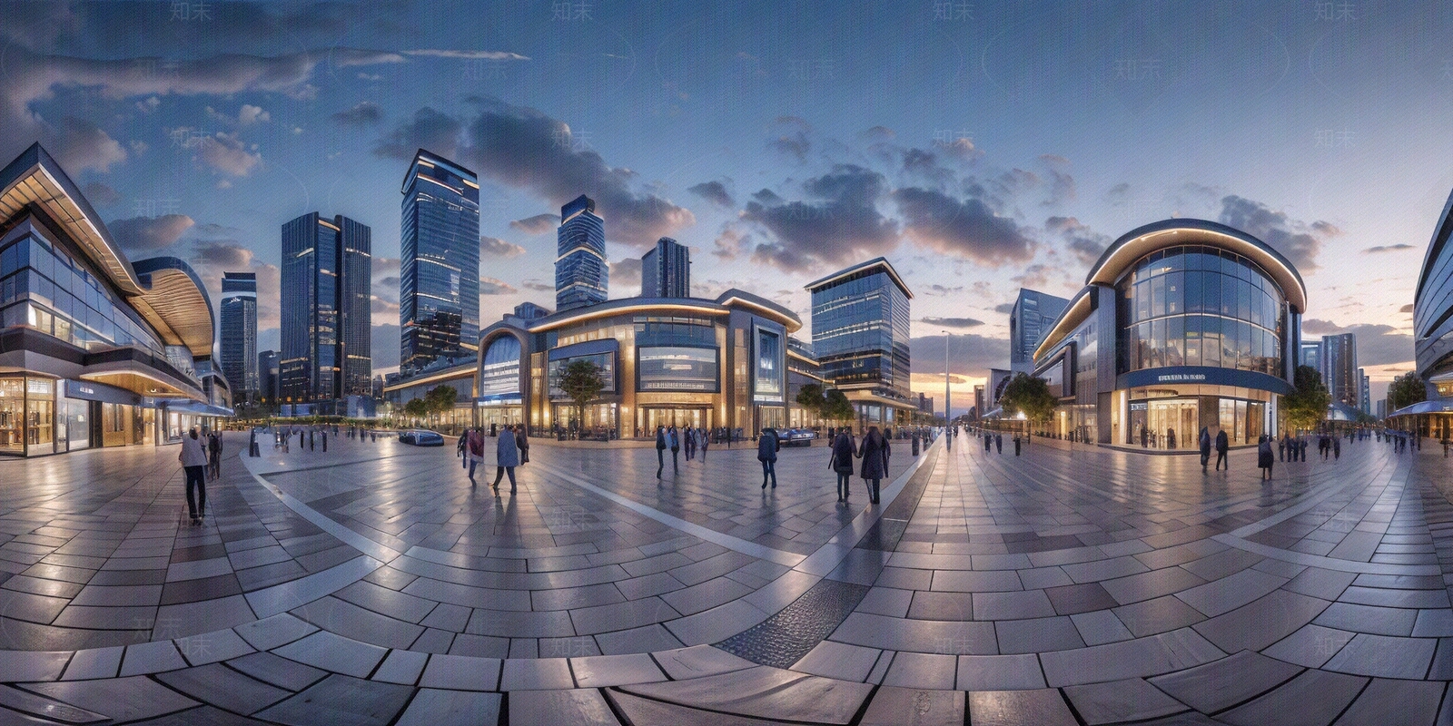 现代城市HDR贴图下载【ID:1202239144】