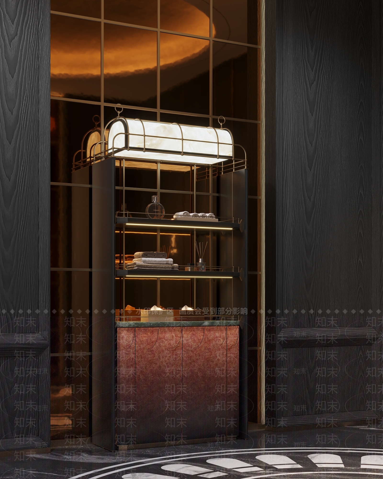 现代其他柜子3D模型下载【ID:1202239795】