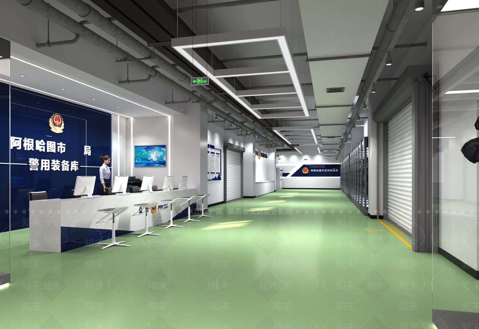 现代其他办公空间3D模型下载【ID:1202240671】