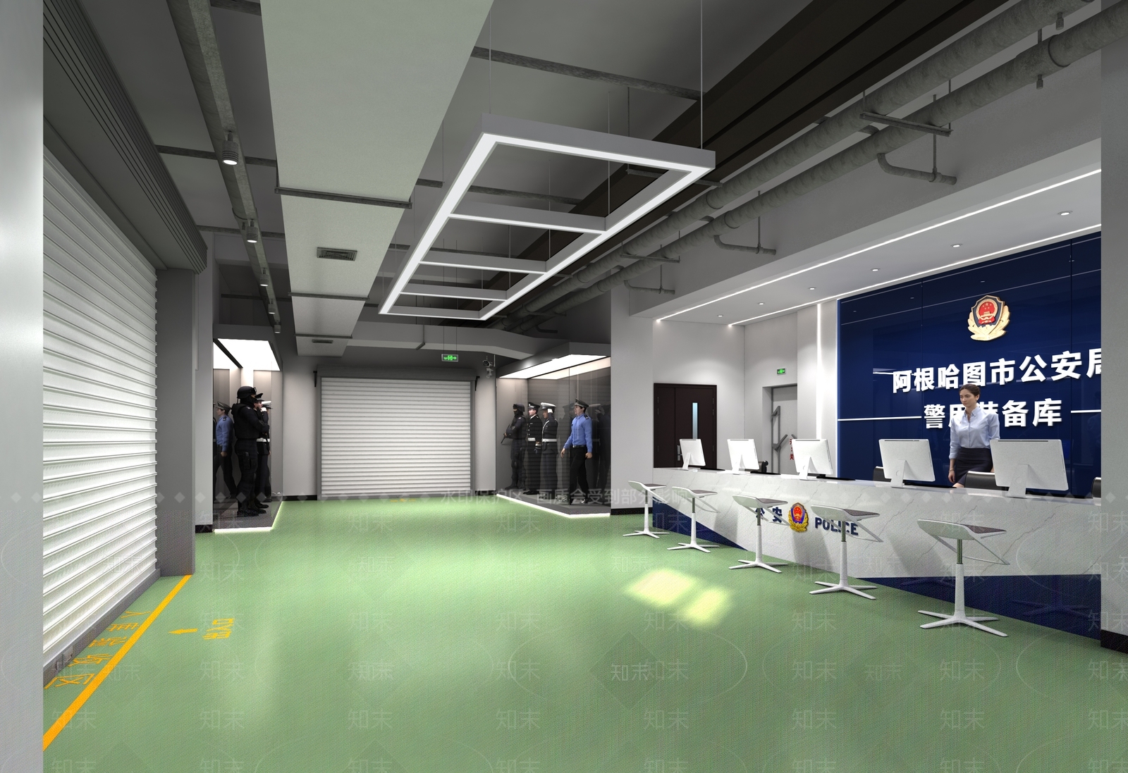 现代其他办公空间3D模型下载【ID:1202240671】