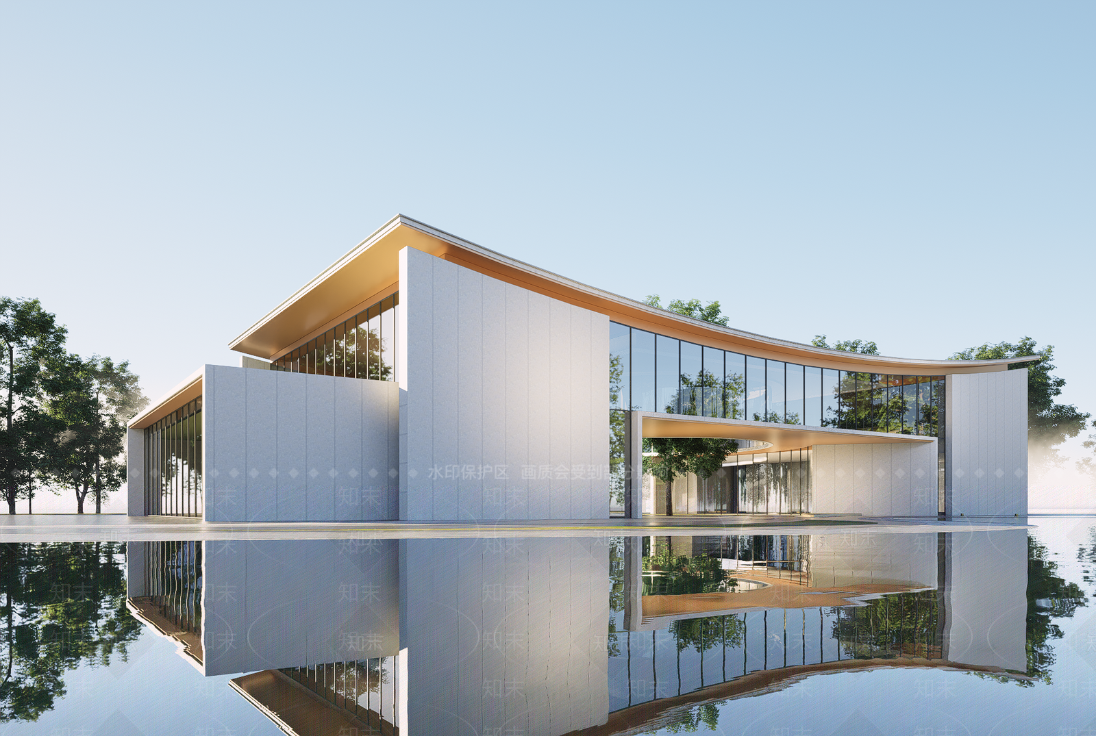 现代图书馆SU模型下载【ID:1202242790】