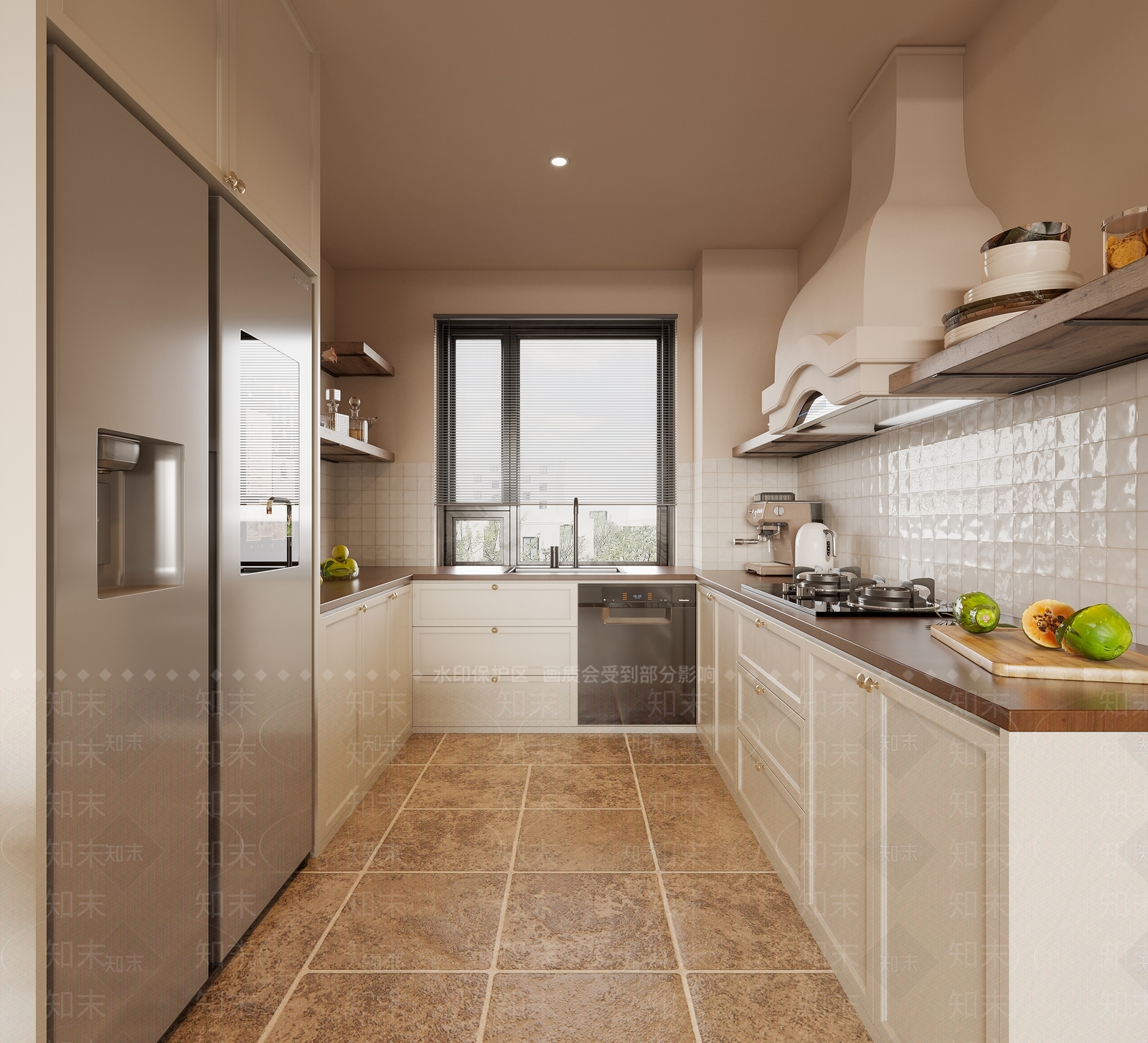 中古封闭式厨房3D模型下载【ID:1202256830】