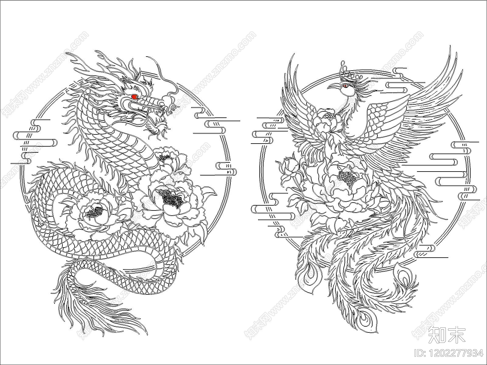 雕花施工图下载【ID:1202277934】