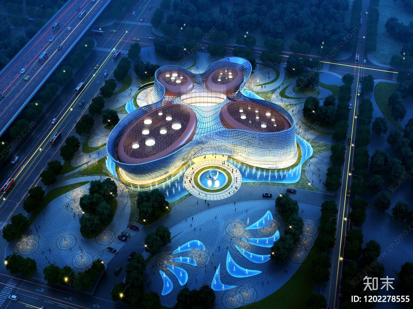 现代其他文化建筑施工图下载【ID:1202278555】