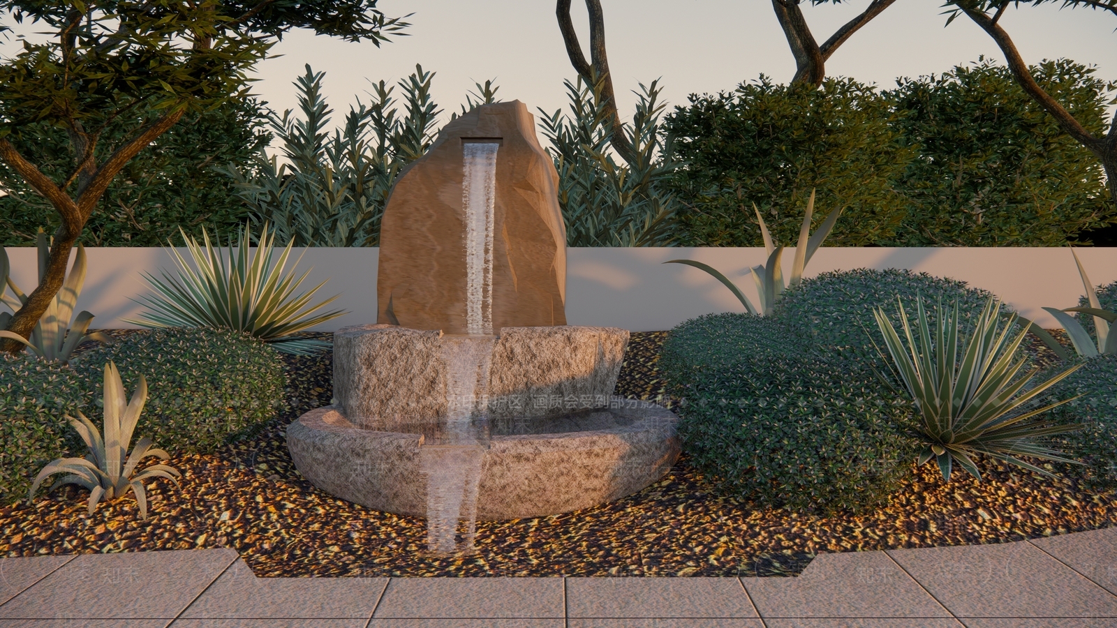 日式侘寂其他景观小品SU模型下载【ID:1202283893】