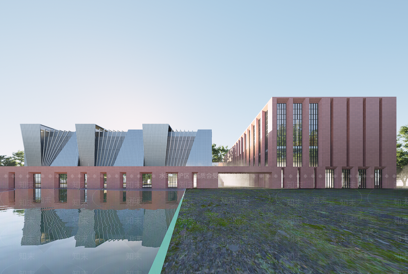 现代体育馆SU模型下载【ID:1202287958】