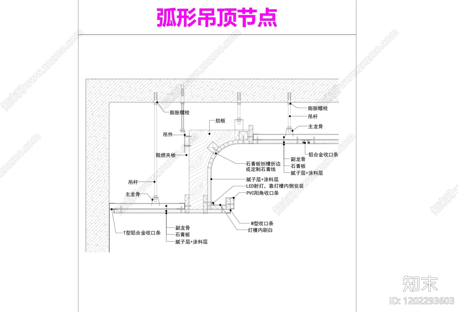 吊顶图施工图下载【ID:1202293603】