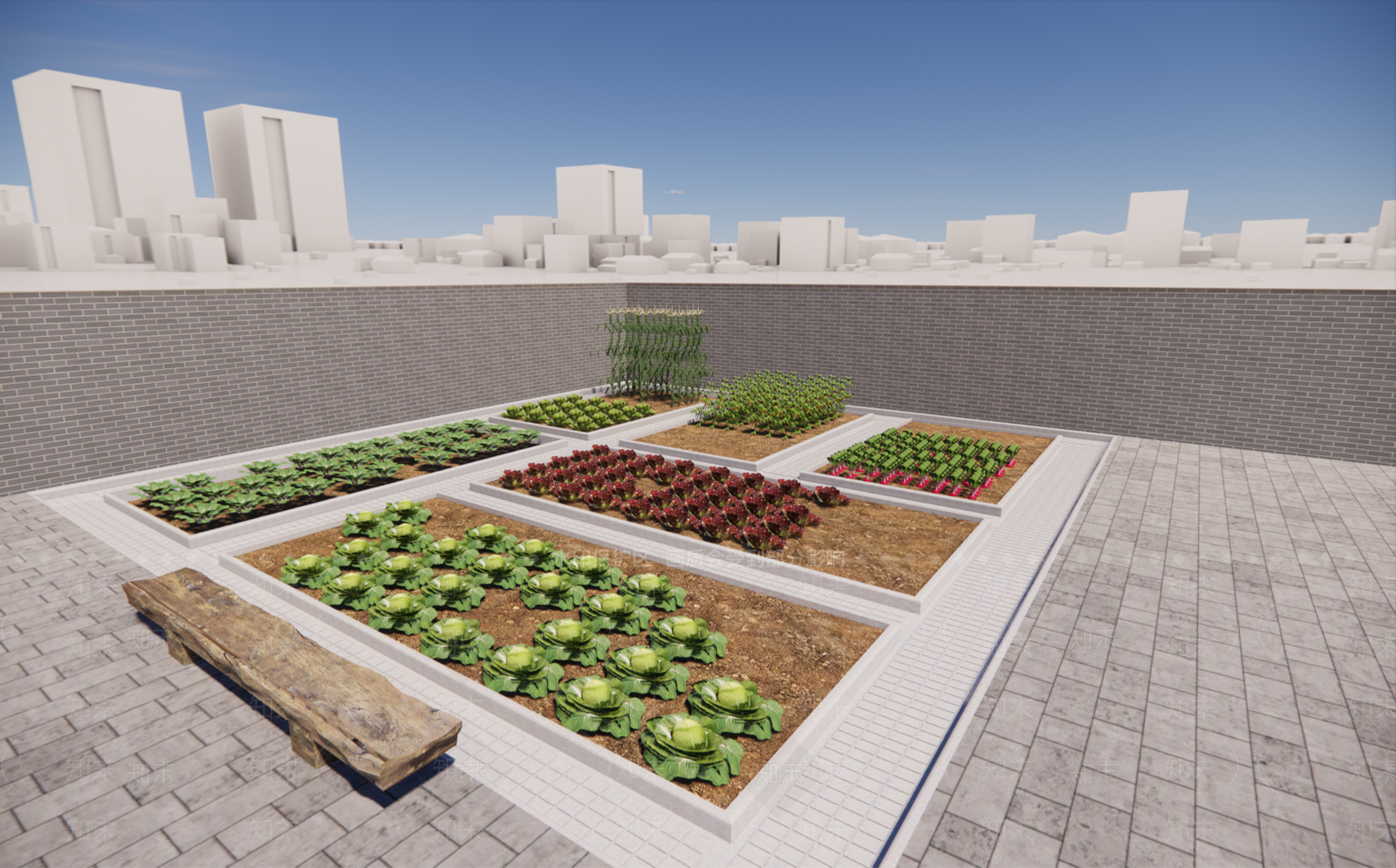 现代乡村庭院SU模型下载【ID:1202320912】