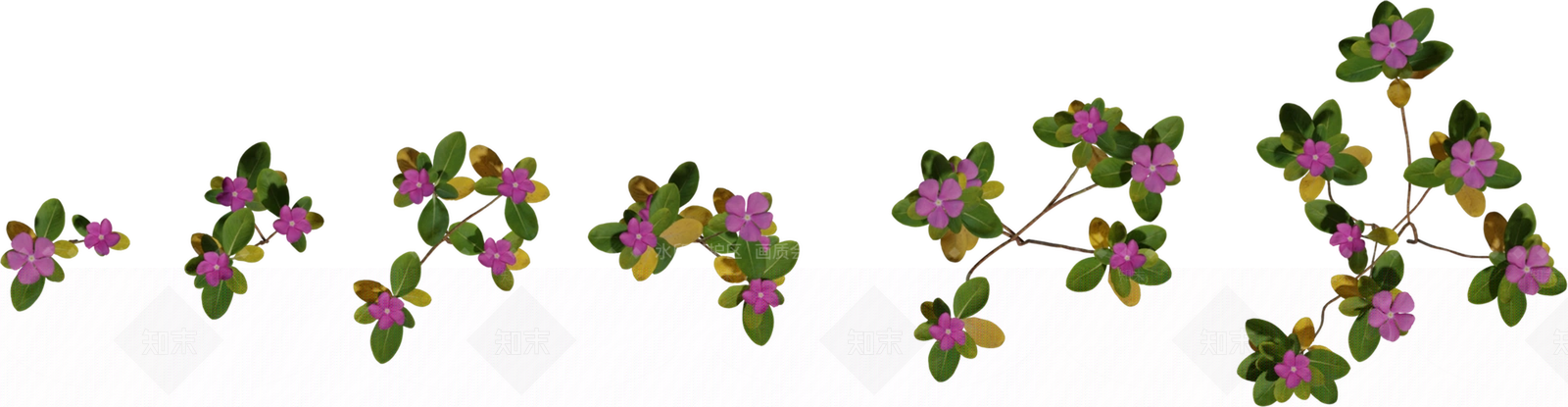 花3D模型下载【ID:1202341035】
