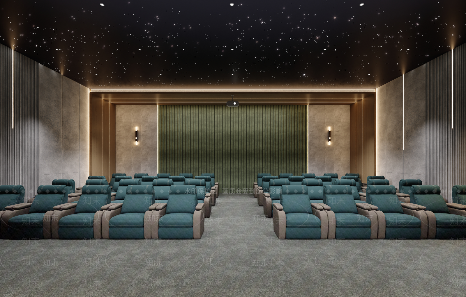 现代其他休闲娱乐空间SU模型下载【ID:1202340123】