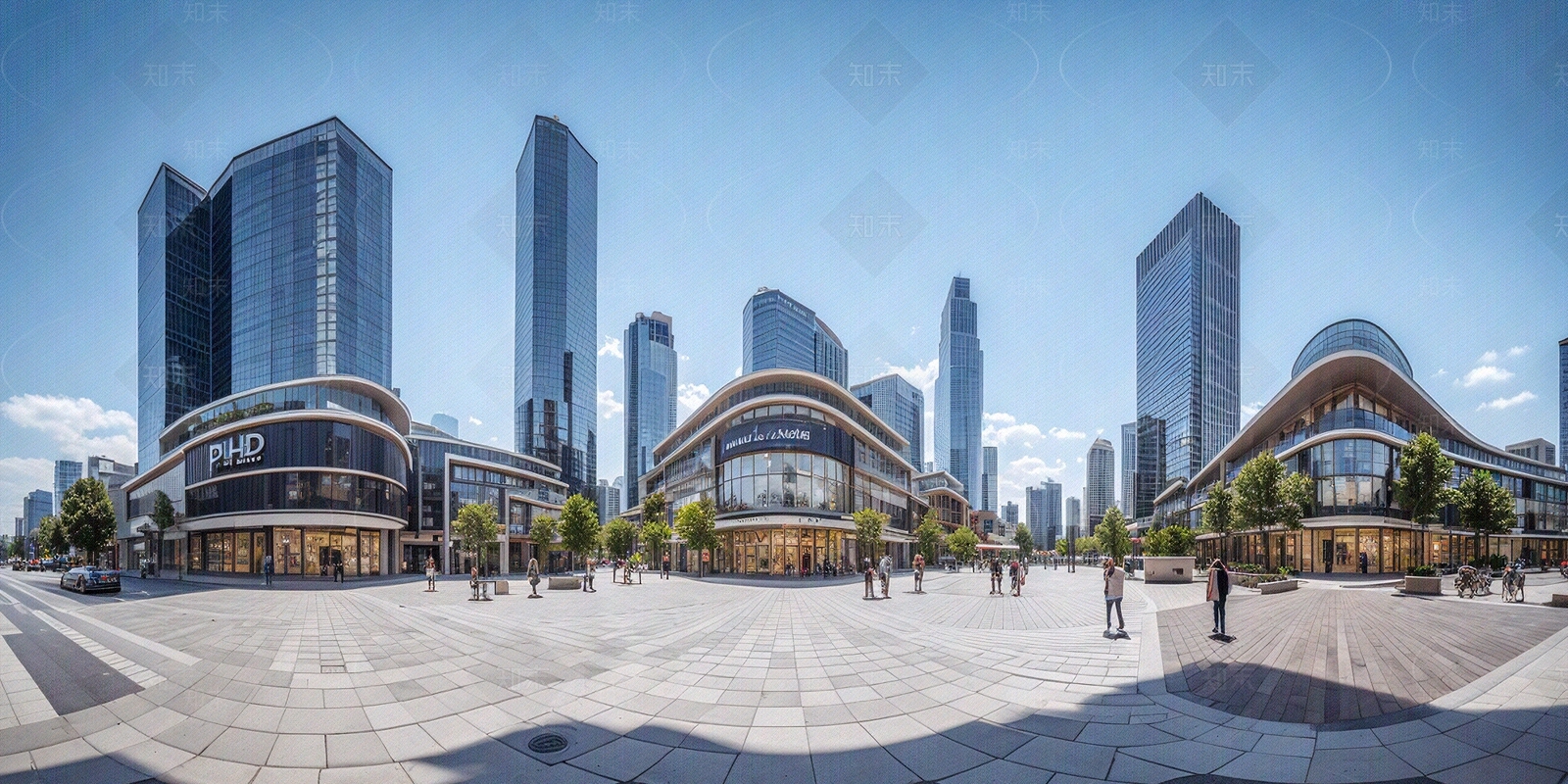 现代城市HDR贴图下载【ID:1202343209】