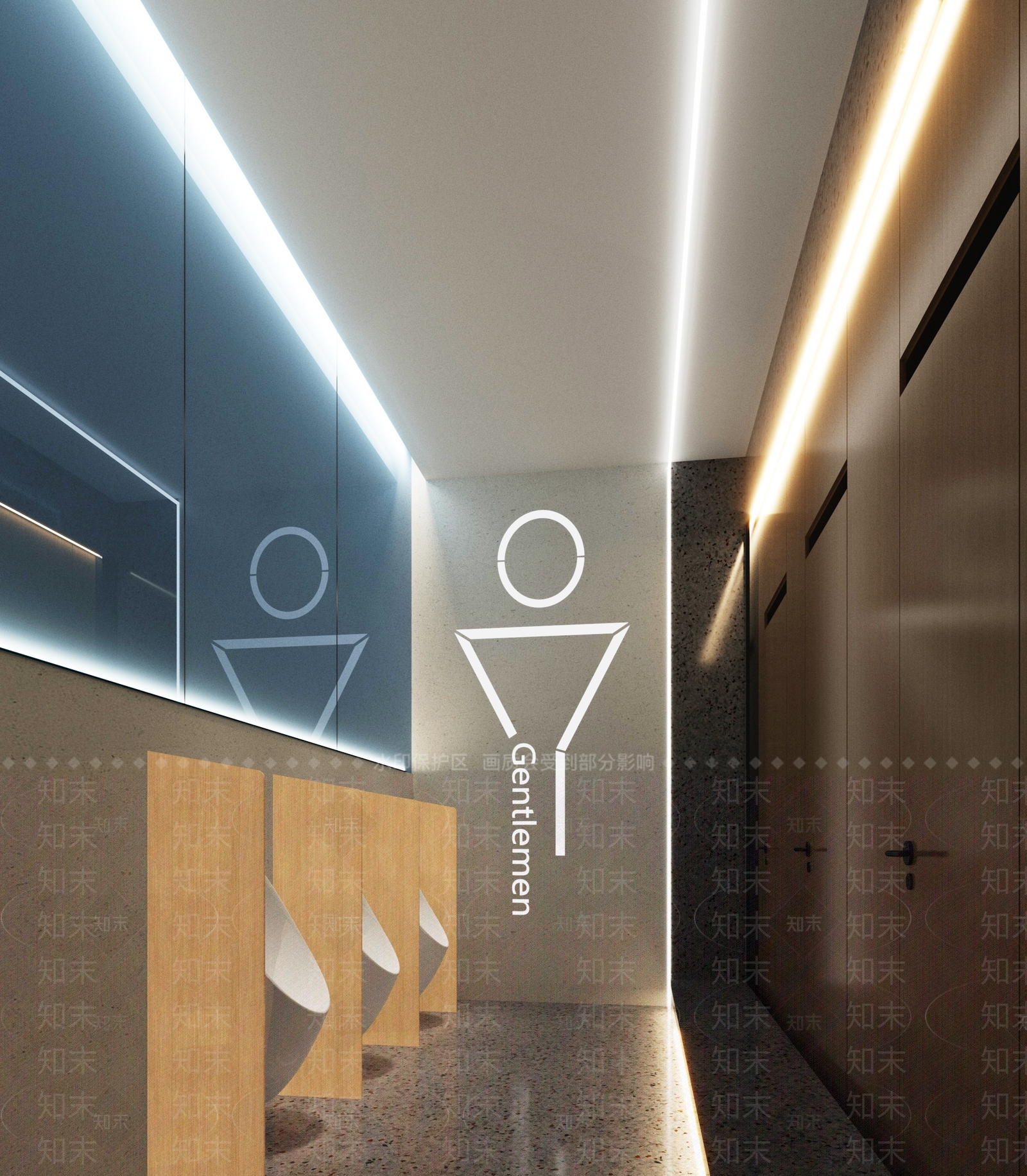 现代简约公共卫生间3D模型下载【ID:1202354017】